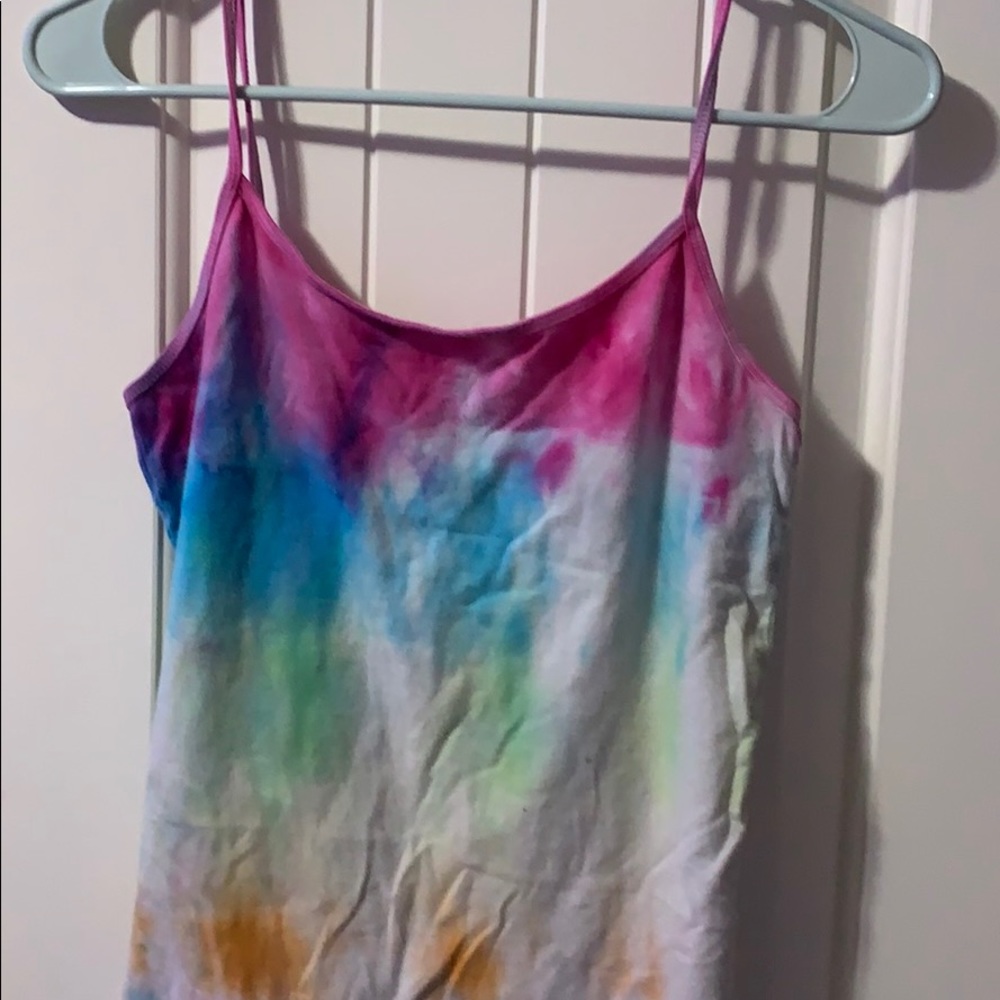 Tie dye tank top